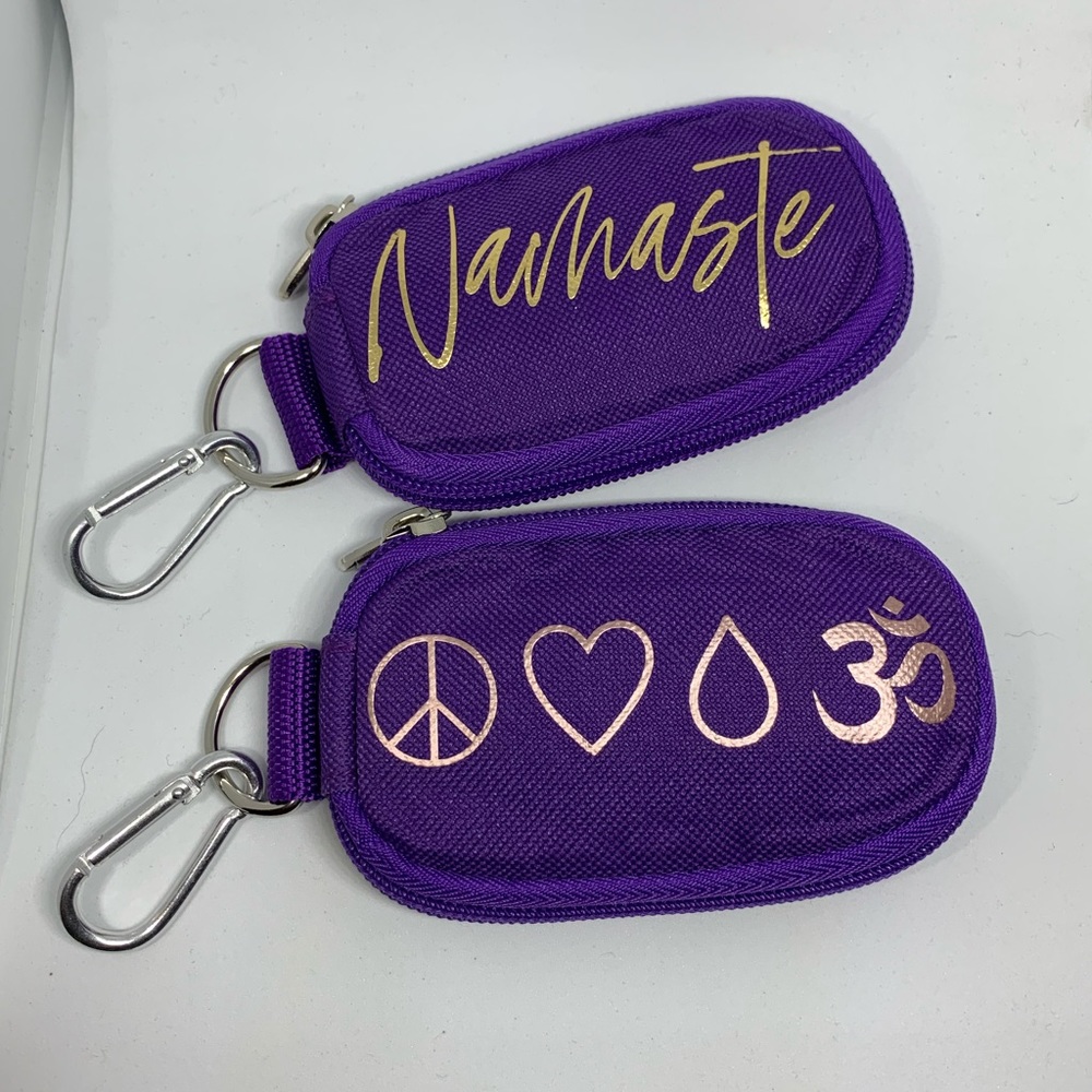 Essential Oil Travel Keychain Carry Zip Pouch Bag